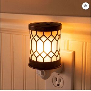 ScentSationals Wall Accent Scented Wax Warmer, bronze lantern